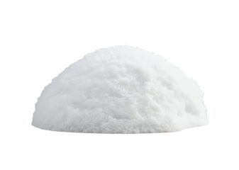 Snow cap isolated on transparent background