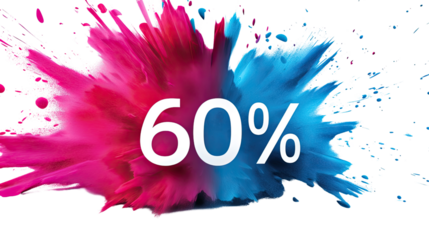 60% transparent background