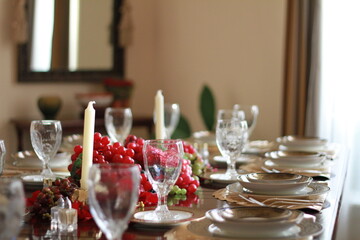 Holiday table