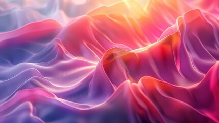 Obraz premium Produce a vibrant conceptual background featuring a gradient effect, blending colors seamlessly for a striking visual impact