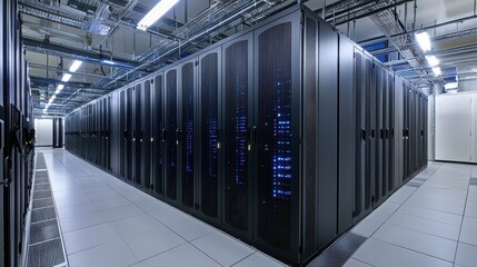Obraz premium Server room data center