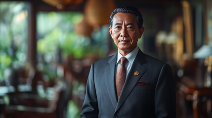 A man in a suit, looking directly at the camera with a serious expression.