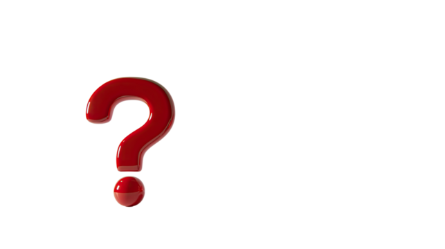 Question mark transparent background