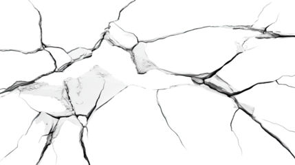 Crack transparent background
