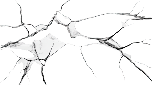 Crack transparent background