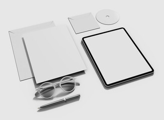 Stationary mockup