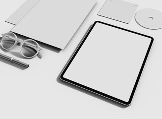 Stationary mockup