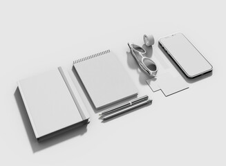 Stationary mockup