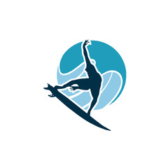 surfers ride fast ocean waves