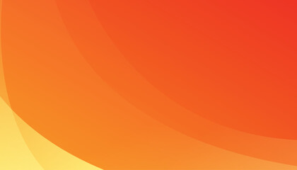 Orange wave background. Dynamic shapes composition. Eps10 vector