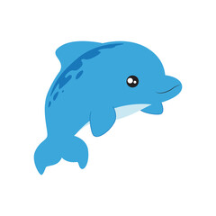 Make a Professional Baby Dolphin Vector