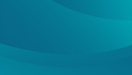 Blue and green wave background. Vector illustration