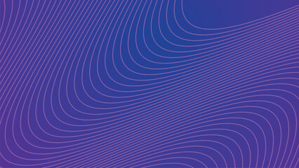 Purple wavy line abstract background for backdrop or presentation