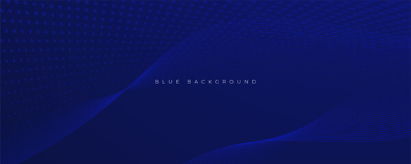 Abstract blue background halftone texture decorative shape design vector