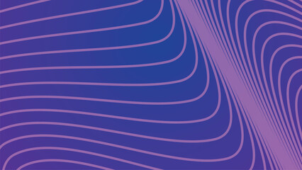 Purple wavy line abstract background for backdrop or presentation