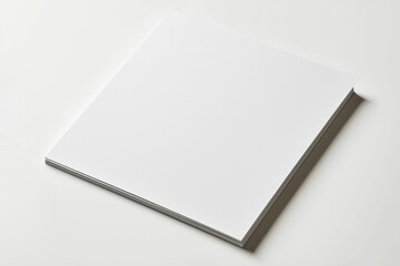 Blank A4 Paper Mockup on Isolated Background created with Generative AI