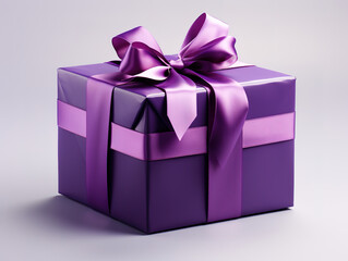Obraz premium Valentine day gift box beautiful gift box.