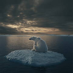 Fototapeta premium Global warming Effect, 