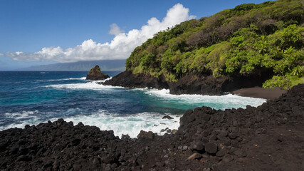 Beautiful Road to Hana in Maui, Hawaii 
