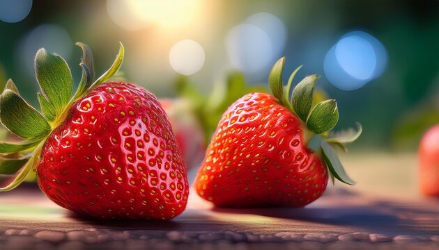 fresas jugosas