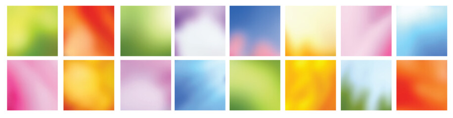 Spring landscape blurred backgrounds