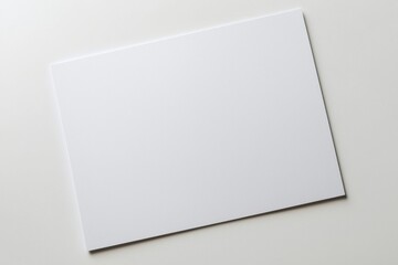 Fototapeta premium Blank A4 Paper Mockup on Isolated Background created with Generative AI