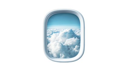 airplane window transparent background