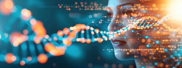 Obraz premium Genome sequencing studies for improving transplant outcomes, genome sequencing studies, innovative genetic research