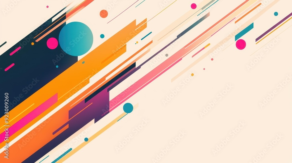 Poster explore a vibrant abstract tech backdrop featuring a dynamic mesh design, perfect for modern digital