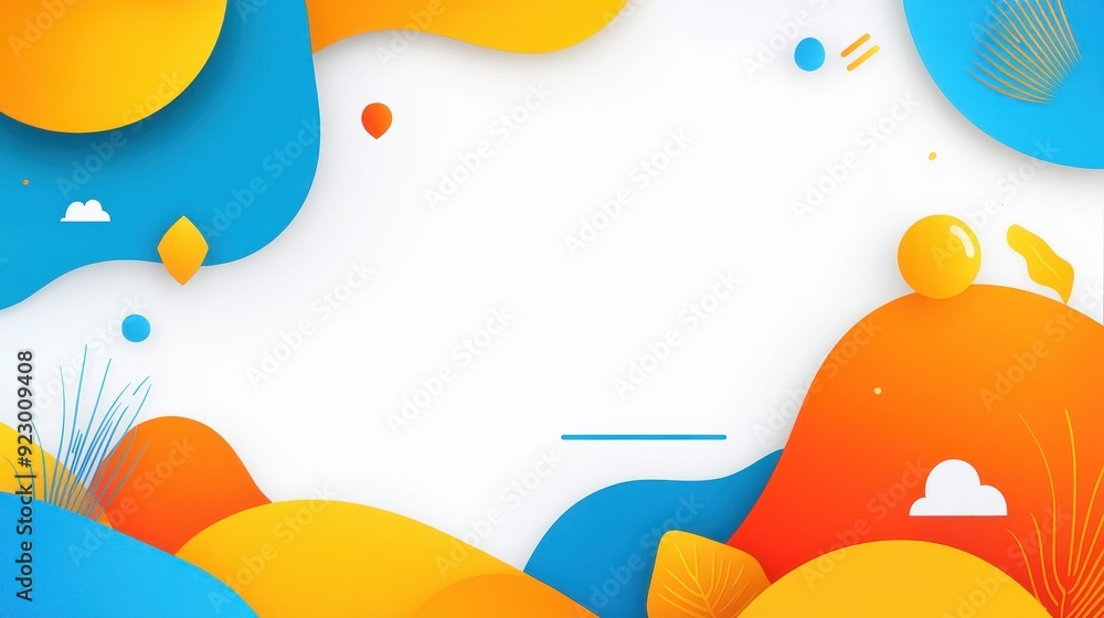 Poster create eyecatching visuals with a modern abstract white geometric banner. perfect for minimalist des