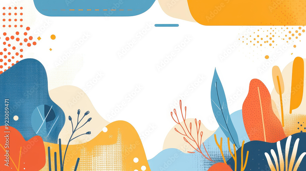 Poster create a sleek web banner with modern textures and cartoonstyle arrows for an eyecatching header des