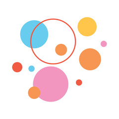 Playful Dots Abstract Shapes