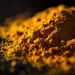 extured Curry Powder Display