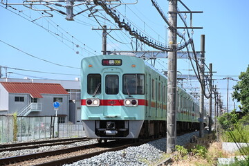 ローカル電車　西鉄電車