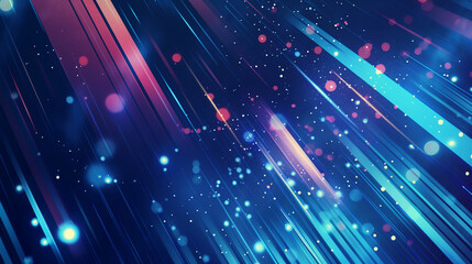 Fototapeta premium 青い直線の背景素材