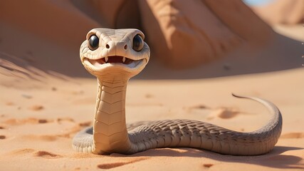 Fototapeta premium snake in the zoo