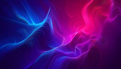 Fototapeta premium a gradient background with a blend of deep magenta and electric blue