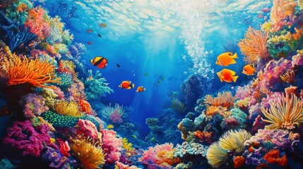 Vibrant Underwater Paradise