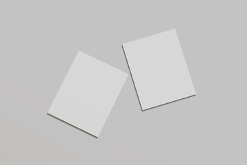 Polaroid Photo Blank Mockup