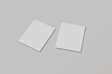 Polaroid Photo Blank Mockup