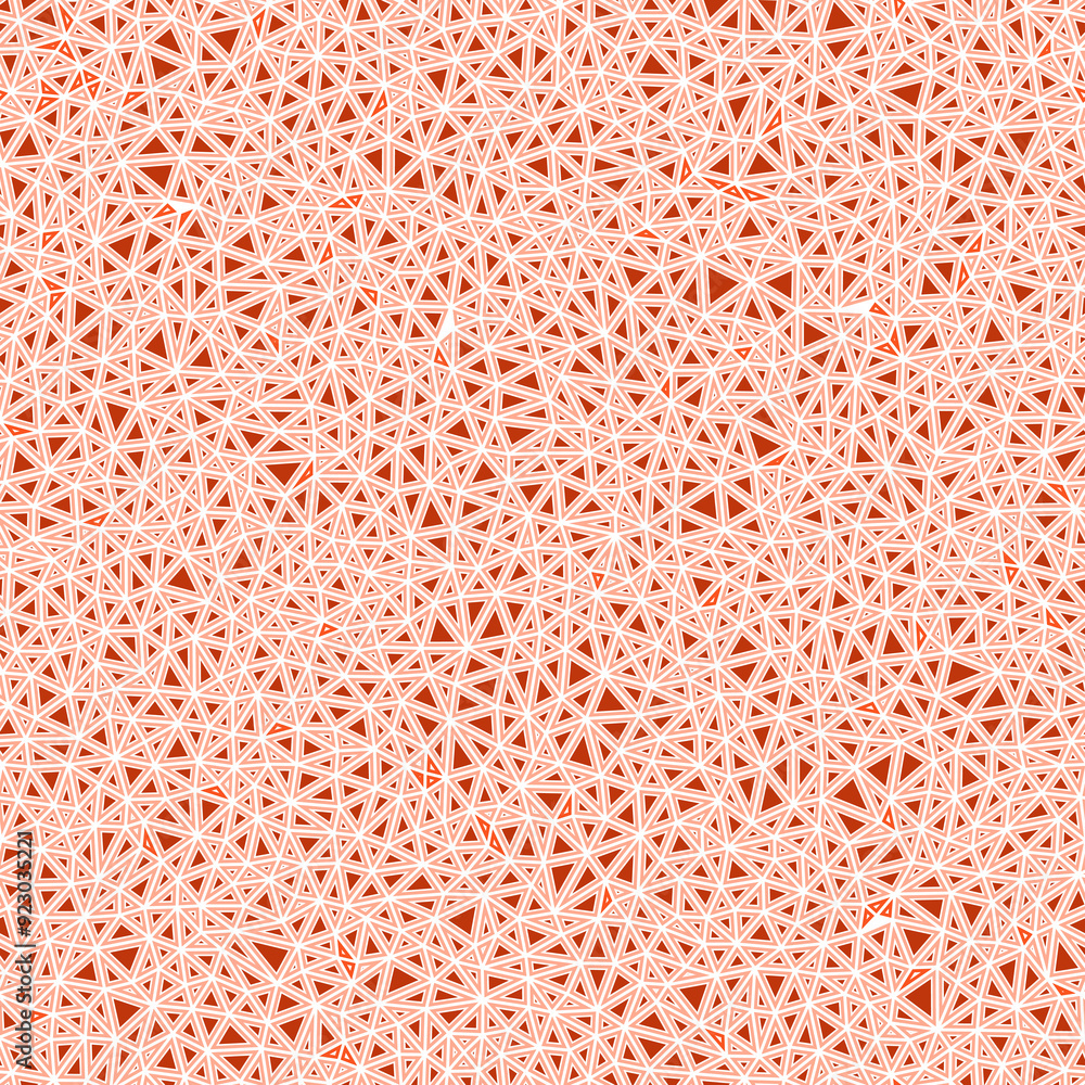 Poster minimal geometric background with tiny triangles in a solid, single-color tone style. repeatable pat