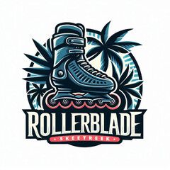 logo club rollerblade, vector, editing