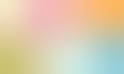 Smooth and blurry colorful gradient mesh background. Modern bright rainbow colors. Soft colored vectors Premium quality.