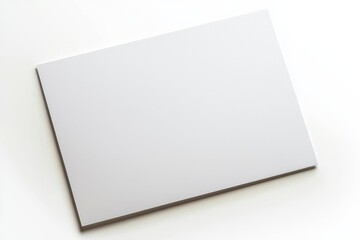 Blank A4 Paper Mockup on Isolated Background created with Generative AI