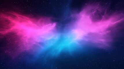 Obraz premium Abstract 3D cosmic dust, particles in motion, deep space background.