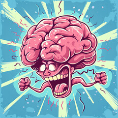 Illustration of brain power