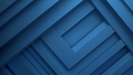 Fototapeta premium Abstract Blue Geometric Background