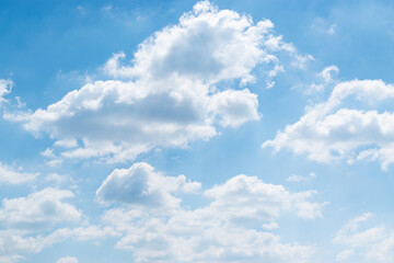 blue sky with clouds