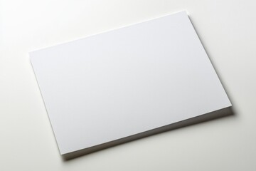 Blank A4 Paper Mockup on Isolated Background created with Generative AI