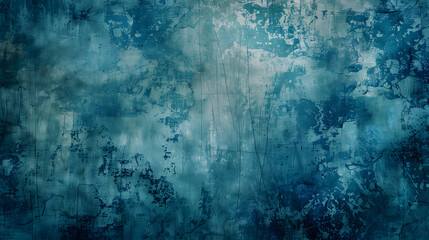 Obraz premium 抽象的なブルーのテクスチャ背景：クールで芸術的なデザイン素材